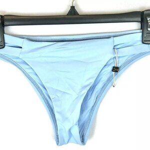 Vitamin A Women’s Light Blue Cheeky Bikini Bottom Size Large